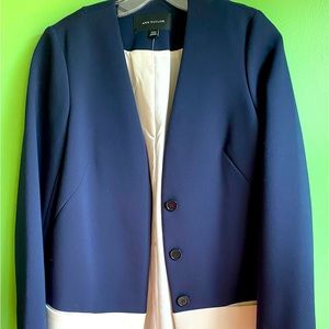 NWOT.  Ann Taylor long suit jacket. XXS.  Fits like XS-S.